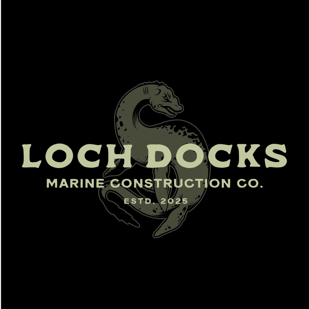 Loch Docks black logo